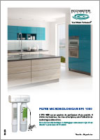 Filtro microbiológico EPS 1000 EcoWater Systems